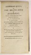 JOHNSTONE, JAMES, translator. Lodbrokar-Quida. 1782 + Anecdotes of Olave the Black. 1780 + The Norwegian Account of Haco''s Expeditio